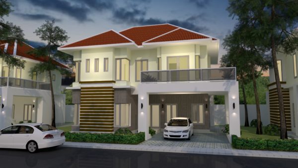 3 Bedrooms Home Plan 12x11m - Image 3