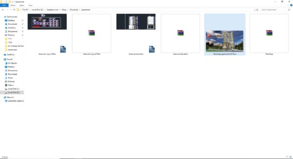 Sketchup Modeling 32 Level Apartment Building - Image 2