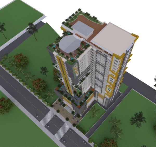 Sketchup Modeling 32 Level Apartment Building - Image 4