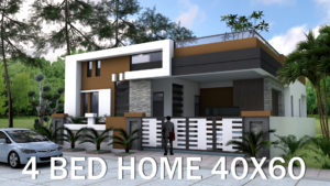 Sketchup Home Design 40x60