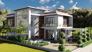 4 Bedroom Home Plan 13.8x19m