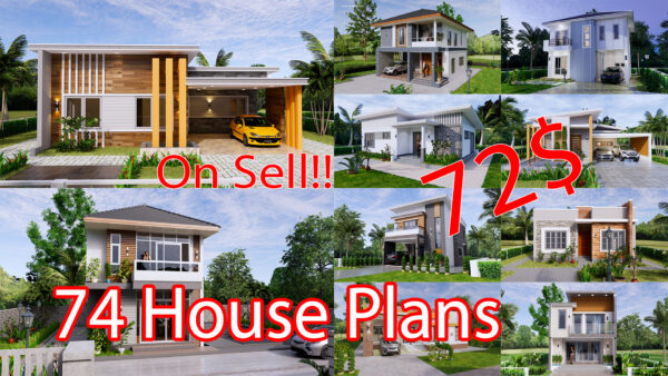 74 House Plans 3d Available For Sell