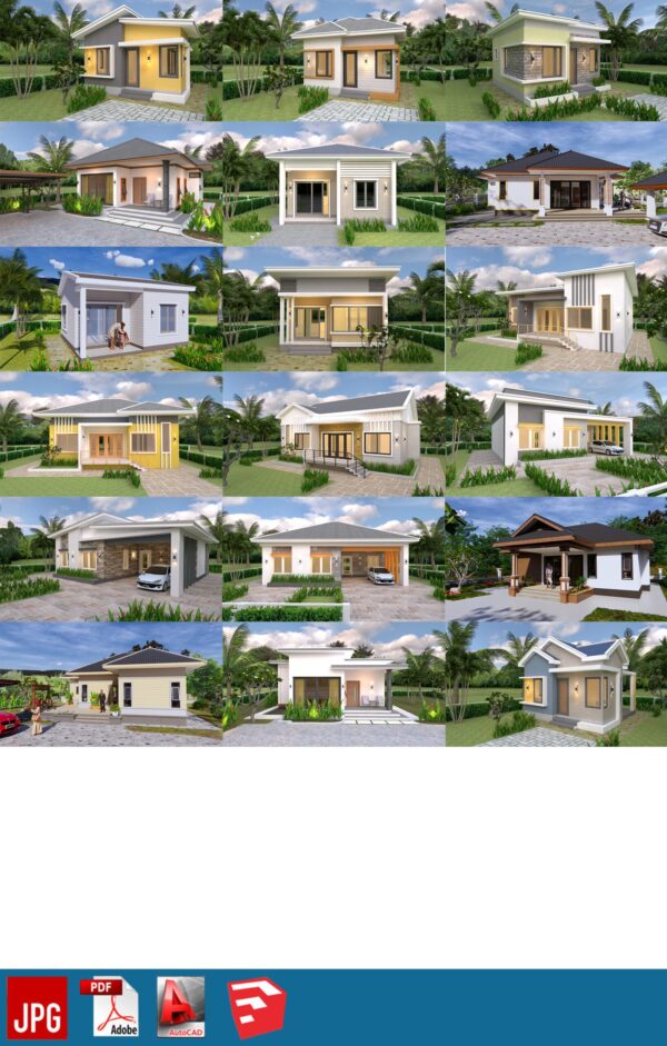 82 House Design Plans Available On Sale!